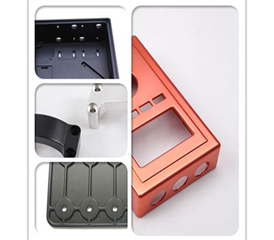 Finishing — anodized parts