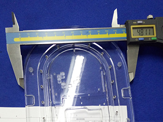Digital caliper inspection